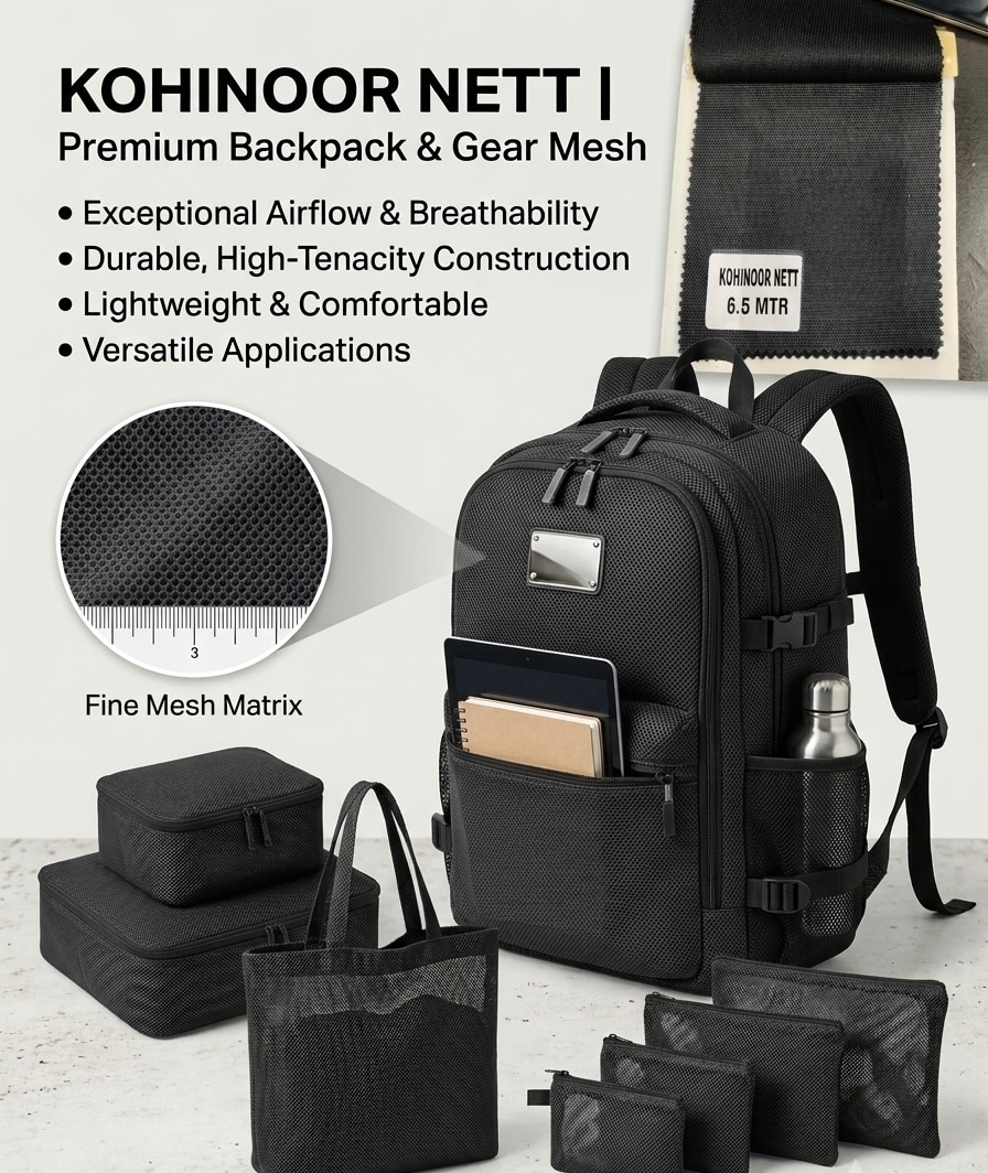 Kohinoor Nett 4 Meter Bag Fabric image 2