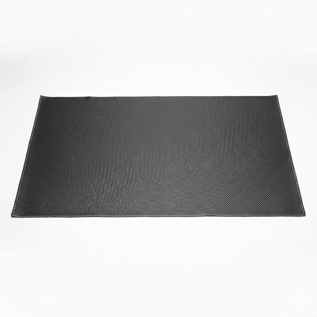 Carbon Fiber Mat - 3K 2x2 Twill Weave (1 Meter Pack) image 2