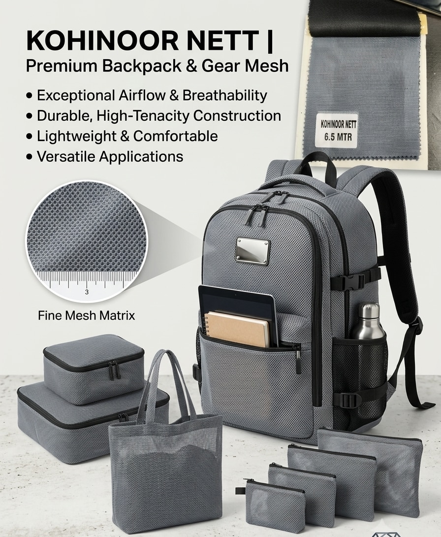 Kohinoor Nett 6.5 Mter Bag Fabric image 2
