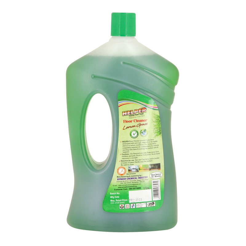 Floor & Surface Cleaner, Lemon Grass -1000ml. Bottle image 2