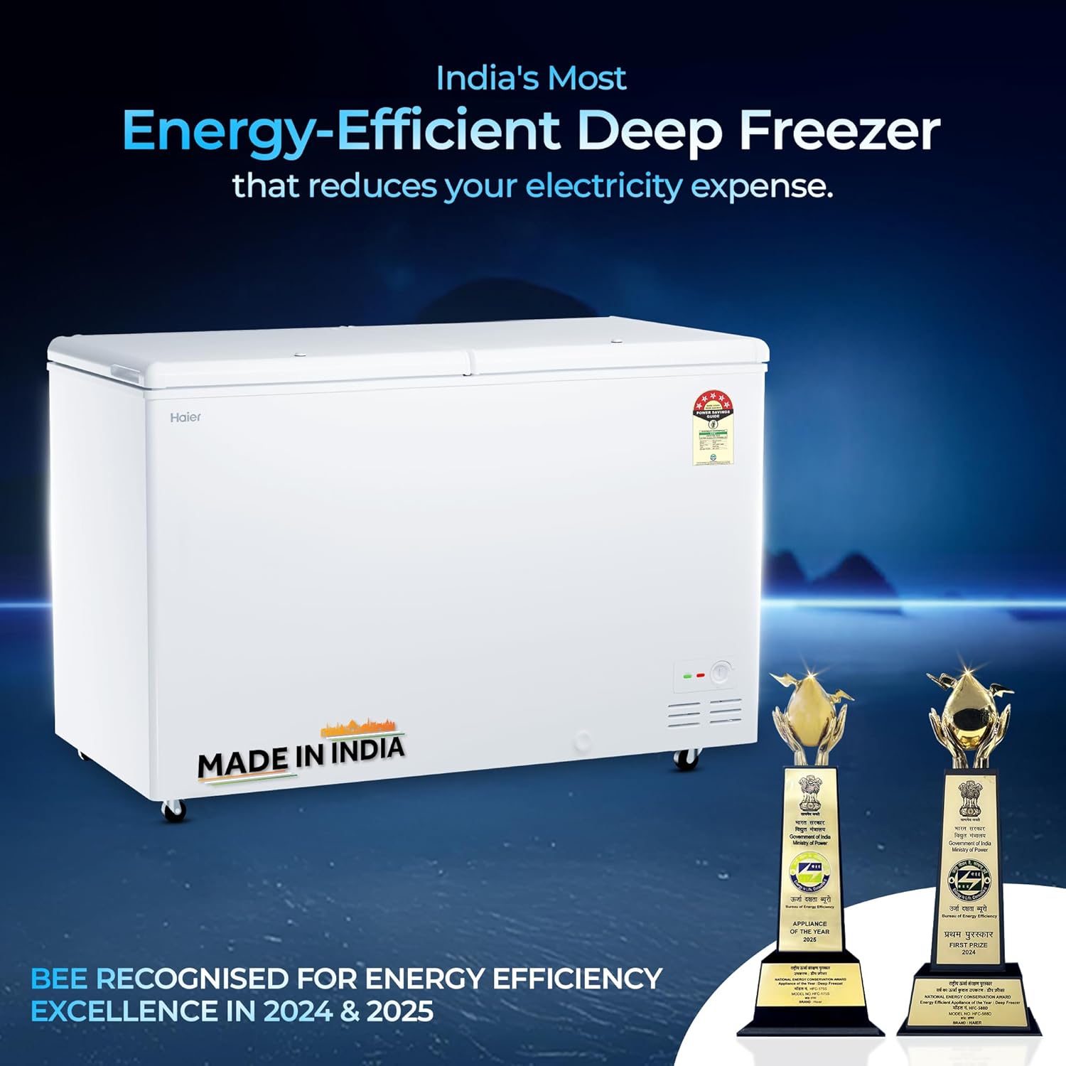 Haier Deep Freezer Hard Top HFC-500DPW5 image 5