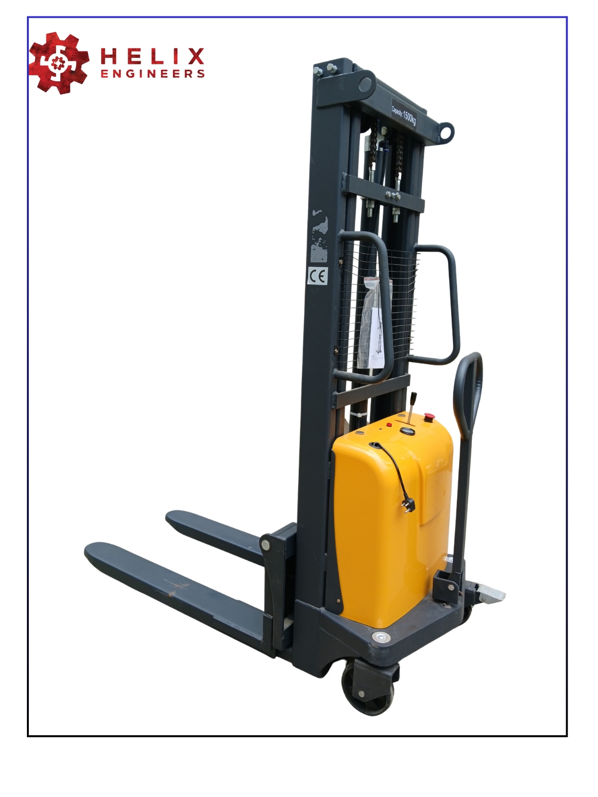 Semi Electric stacker image 2