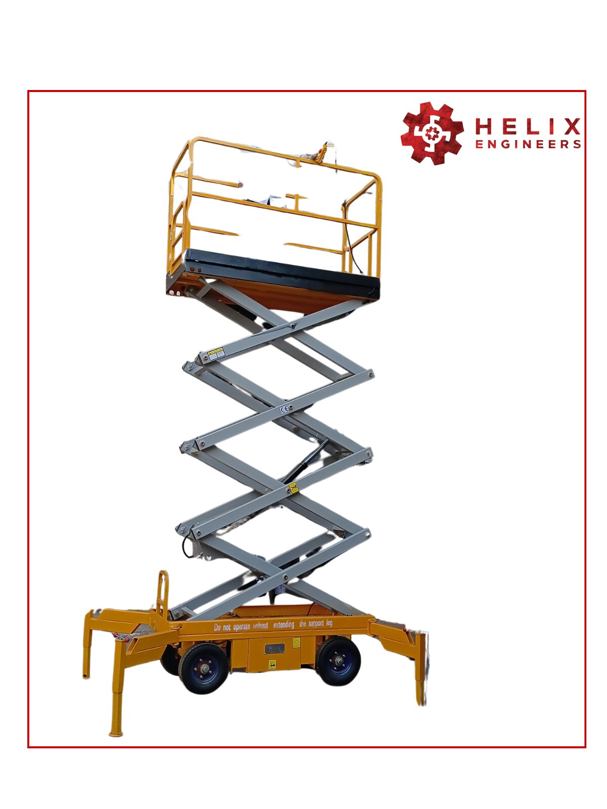 High Rise Scissor Lift Table image 5