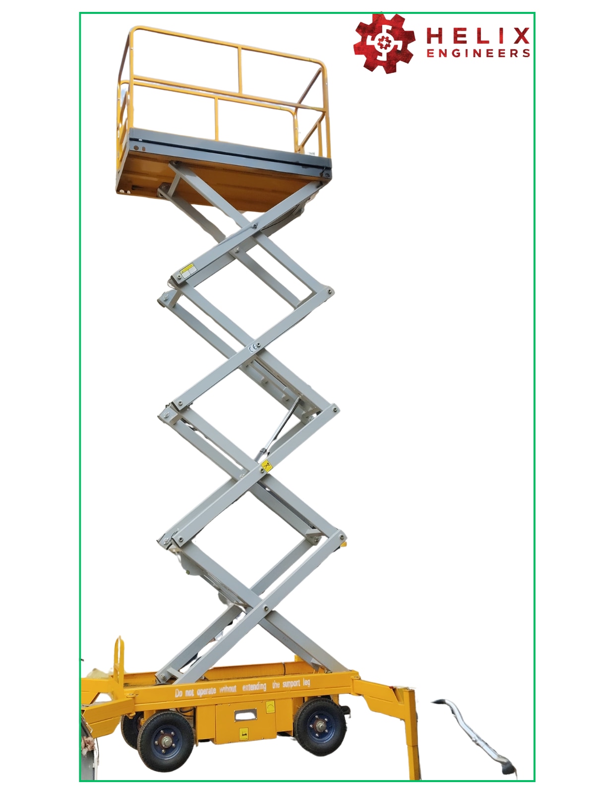 High Rise Scissor Lift Table image 4