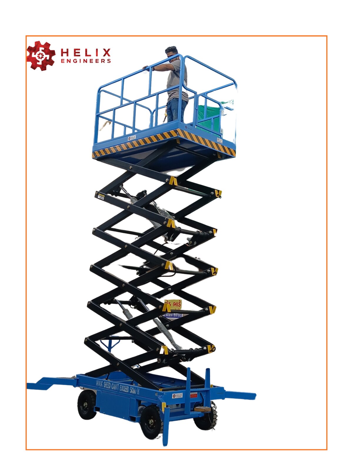 High Rise Scissor Lift Table image 2