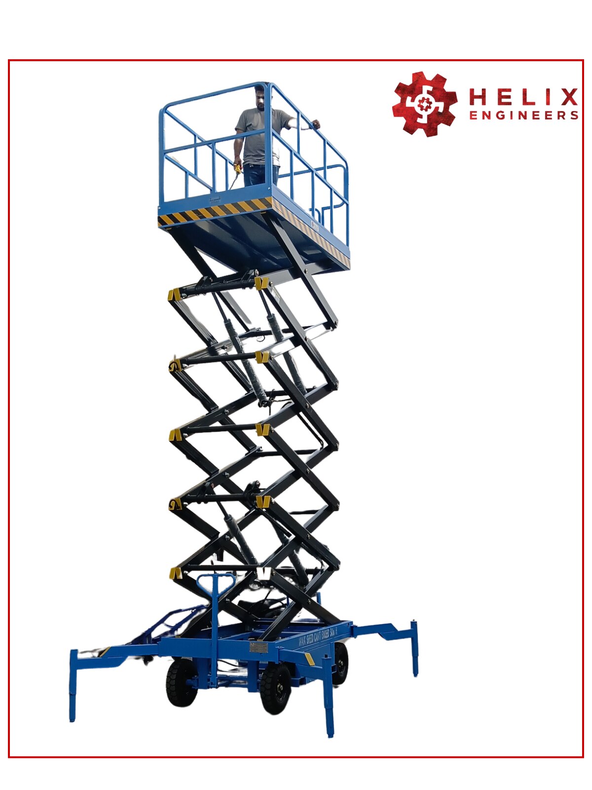 High Rise Scissor Lift Table image 6