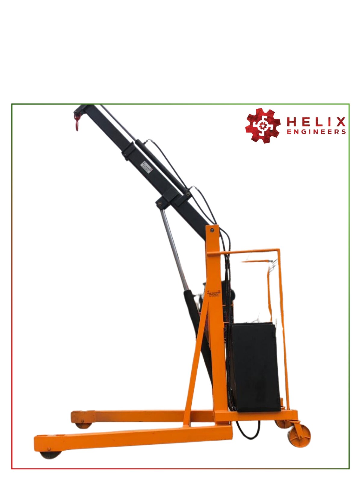 Semi Electric Floor Crane image 3