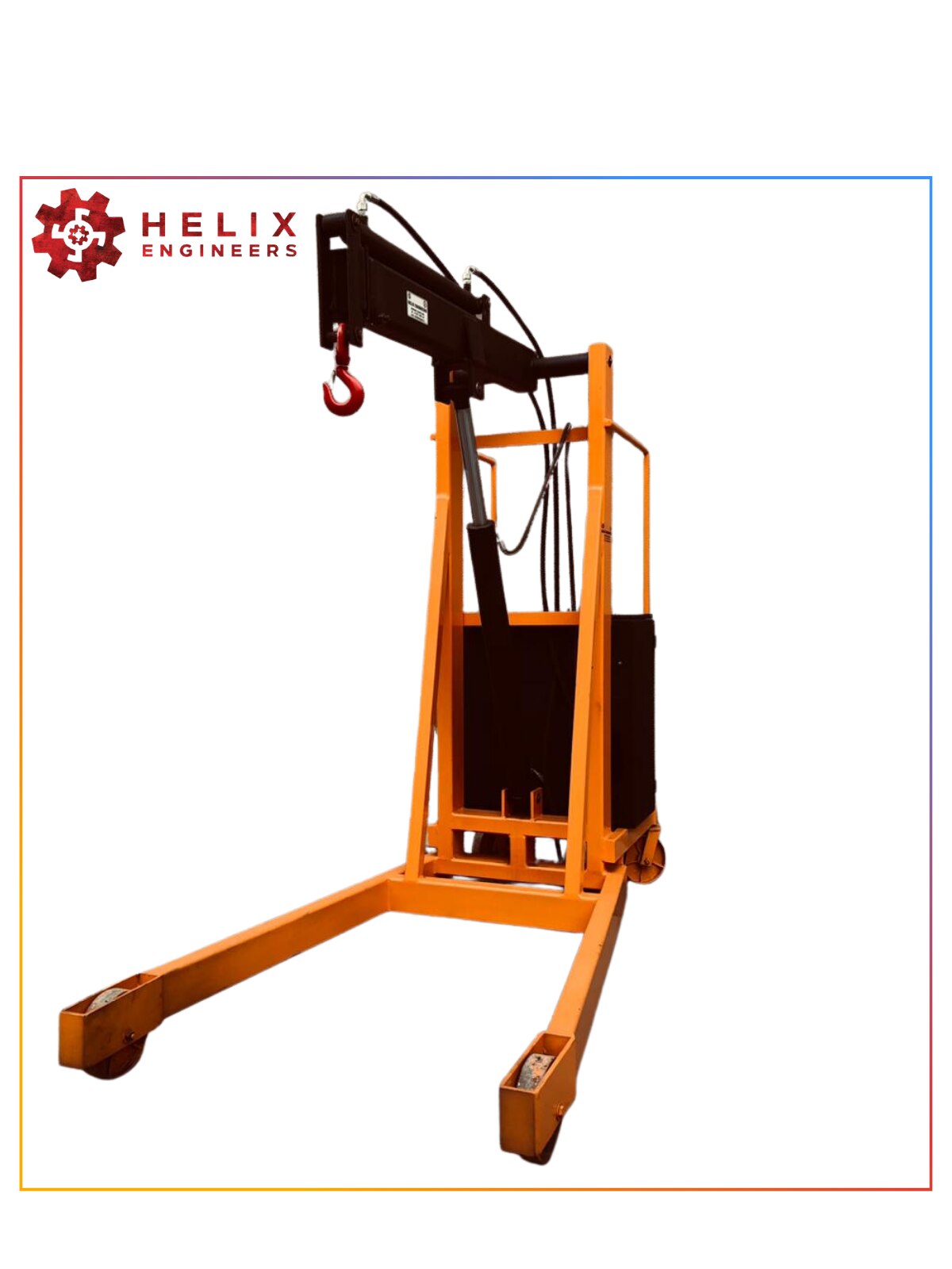 Semi Electric Floor Crane image 2