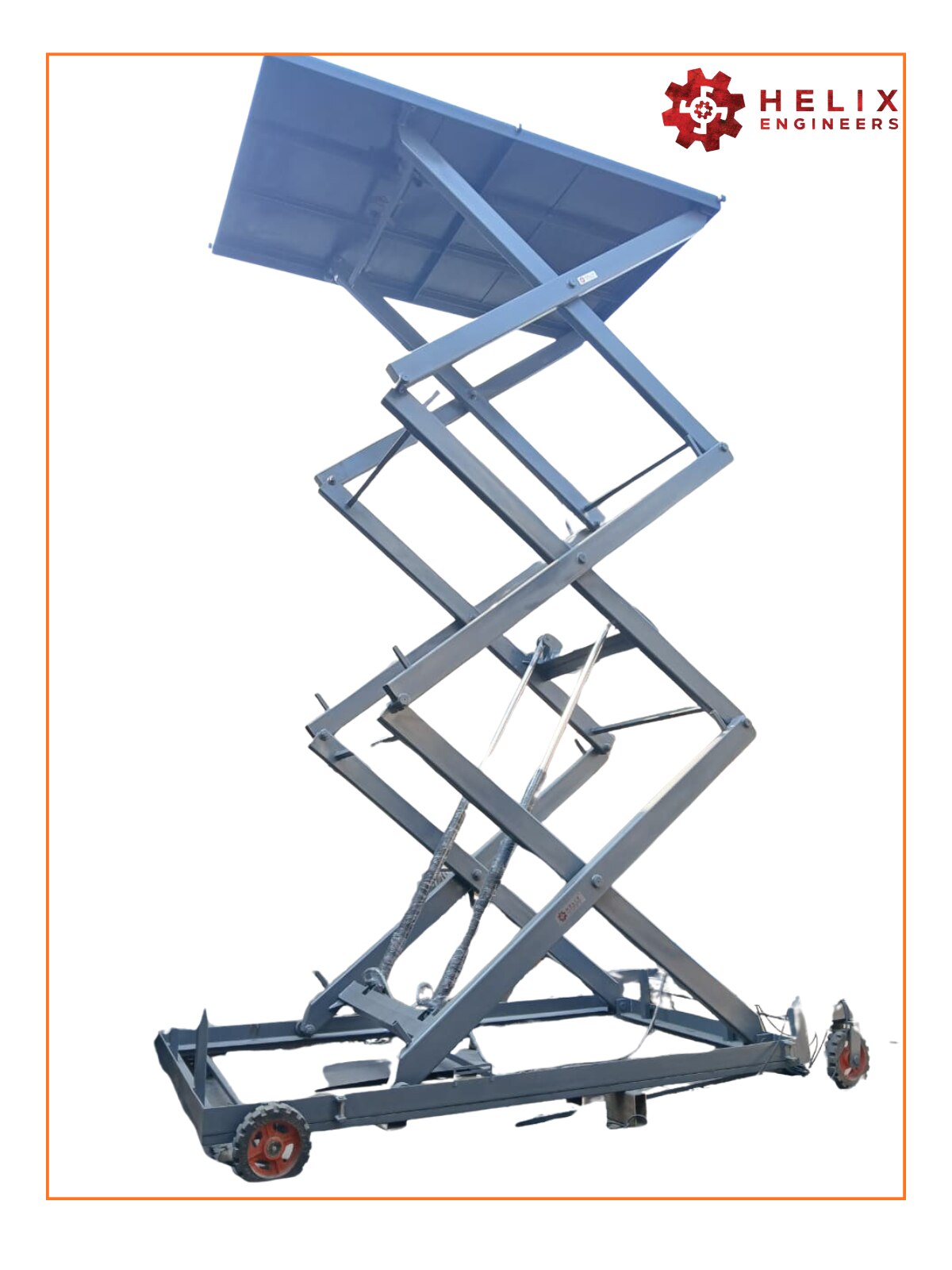 Movable Scissor Table image 7