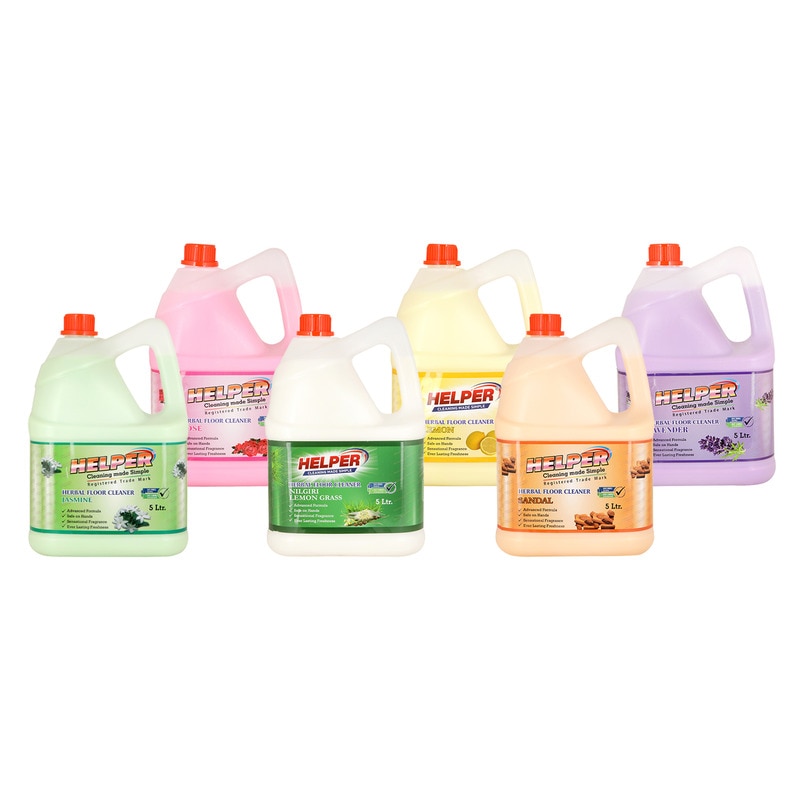 Helper Herbal Scented Phenyle 5L can image 2