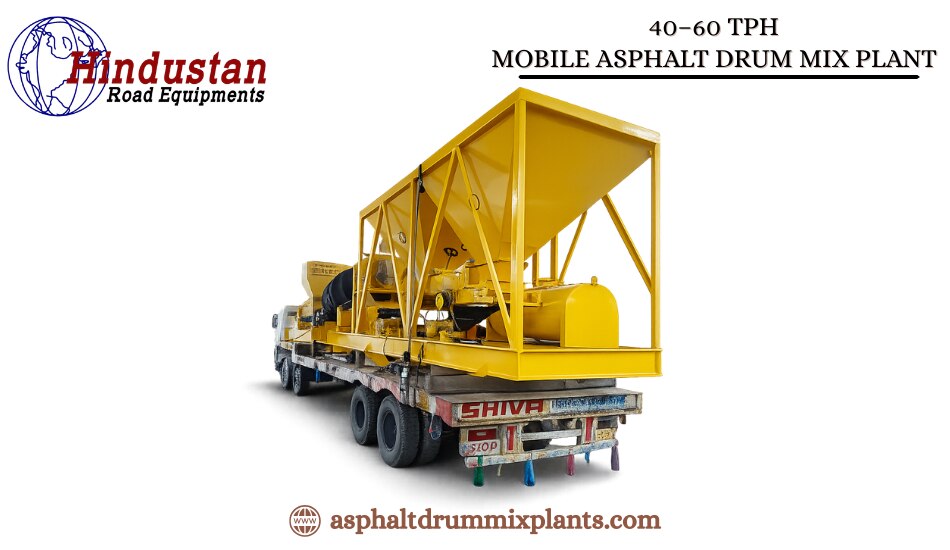HREDM-45 Mobile Asphalt Drum Mix Plant image 2