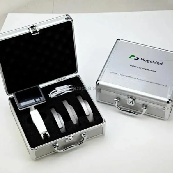 Hugemed Portable Video Laryngoscope VL3 With Reusable Blades image 2