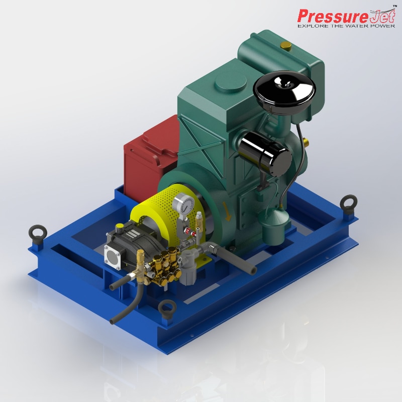 High Pressure Hydro Test Machine - EAC - 25-40 HP image 4