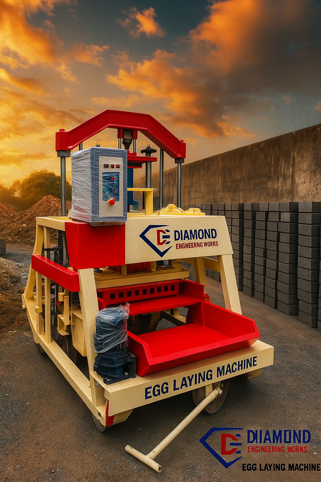 Hydraulic Concrete Block Making Machine image 3