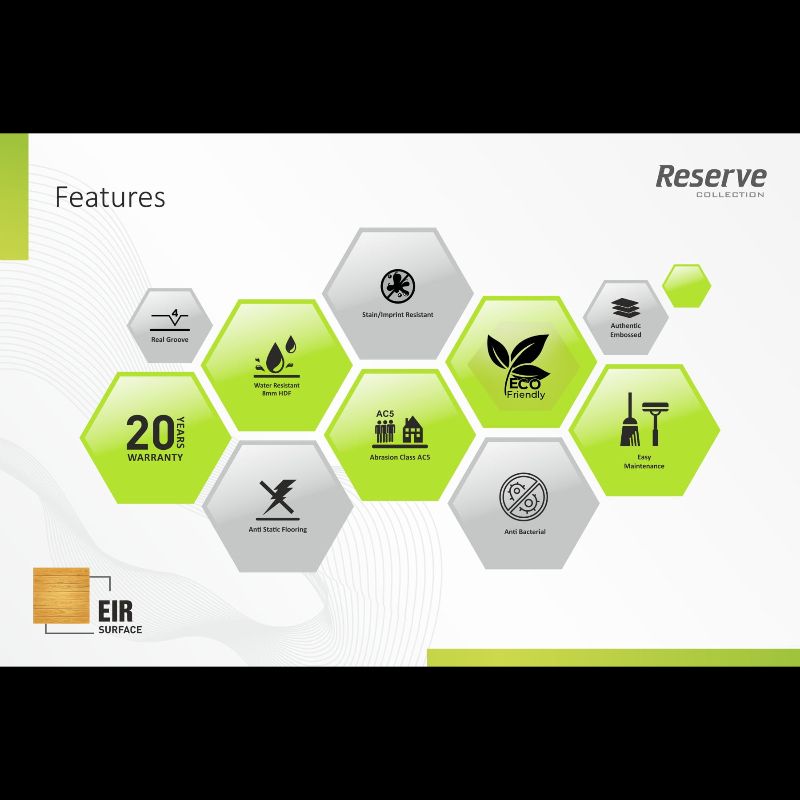 Premium Laminated Flooring Reserve Collection image 2