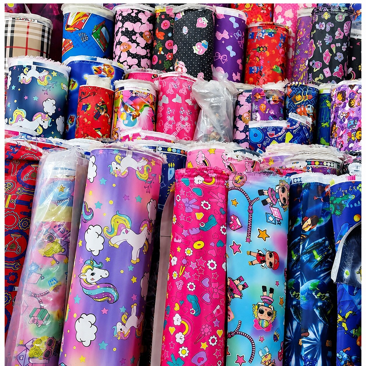 PVC Coated Digital Print Fabric image 2