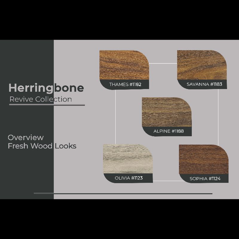 Laminated Flooring Herringbone-Revive Collection image 3
