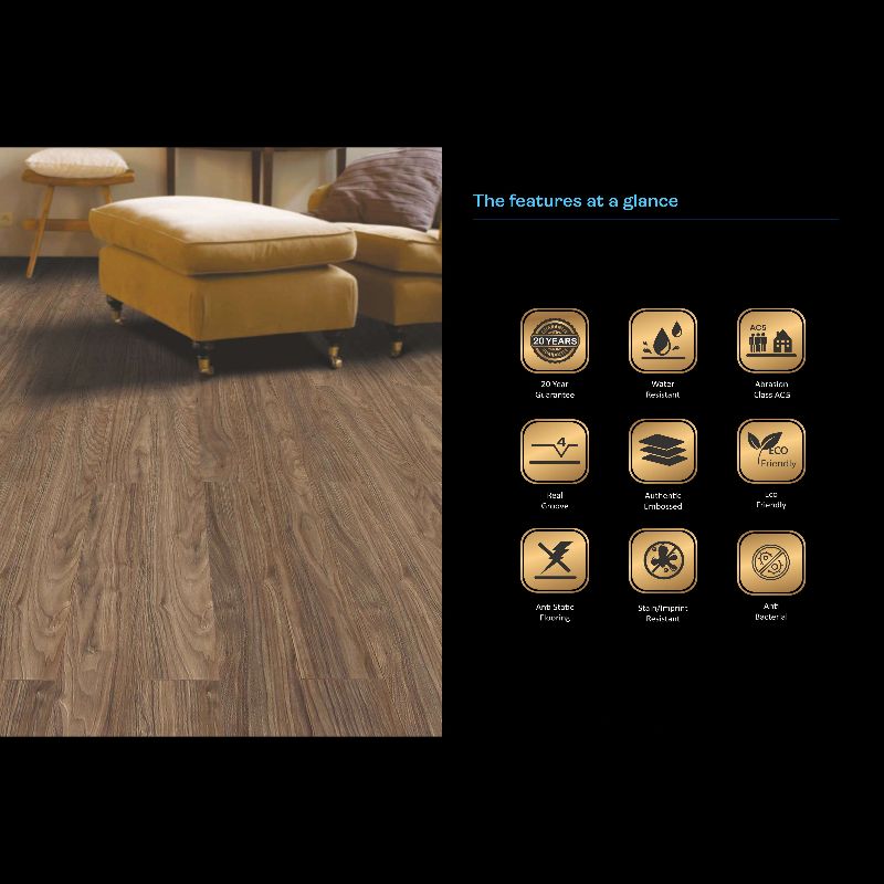 Premium Laminated Flooring 8mm AC5 Elevate Collection image 6