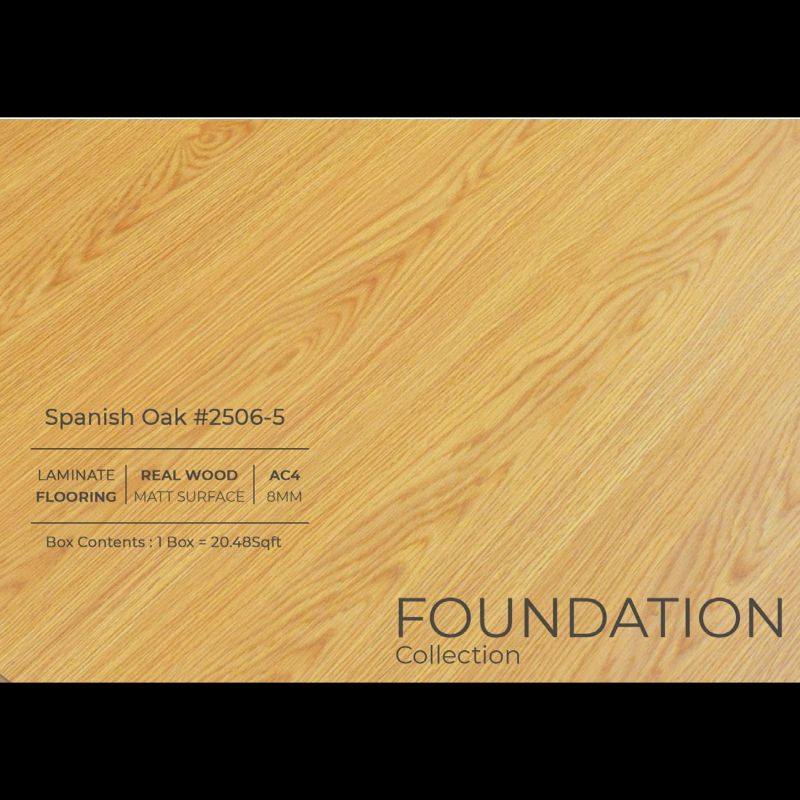 Laminated Flooring 8mm Foundation  Colletion image 8