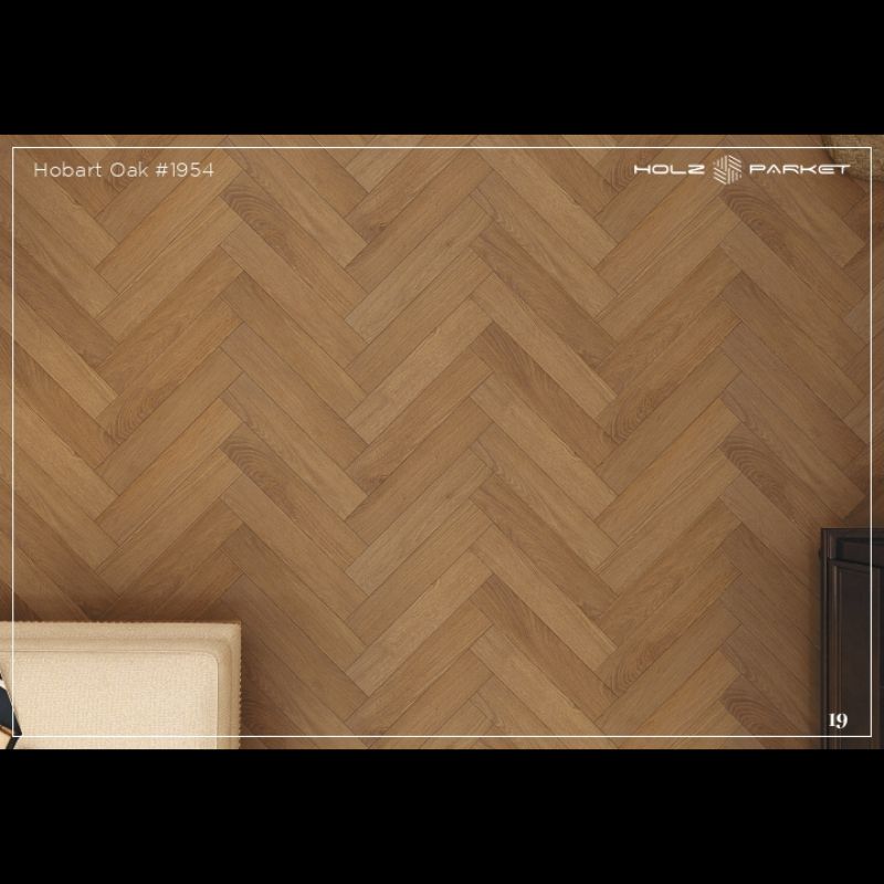 Laminate Flooring 8mm Herringbone Marvel Collection image 4