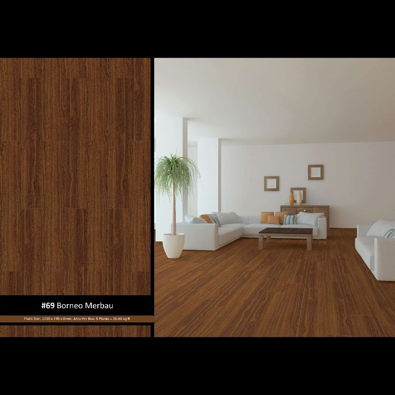 Laminate Wooden Flooring 8mm Basic collection image 4