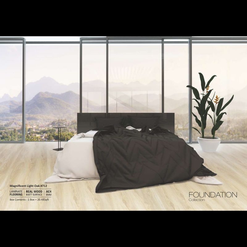 Laminated Flooring 8mm Foundation  Colletion image 9