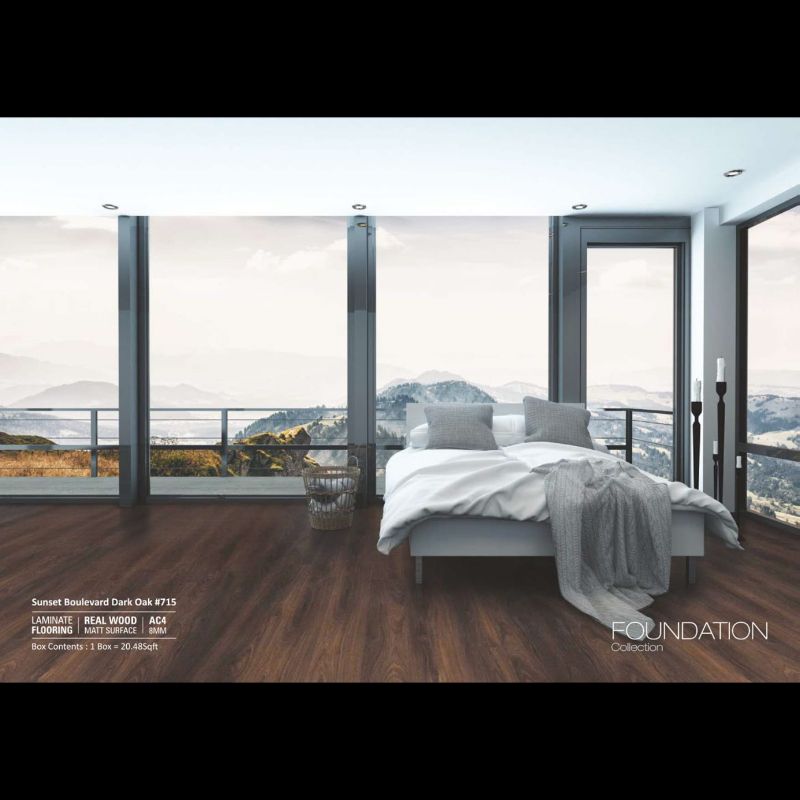 Laminated Flooring 8mm Foundation  Colletion image 4