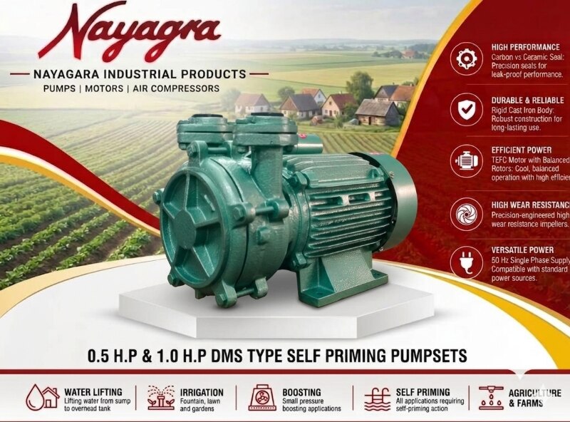 DMS Series Self Priming Monoblock Pumpsets image 2
