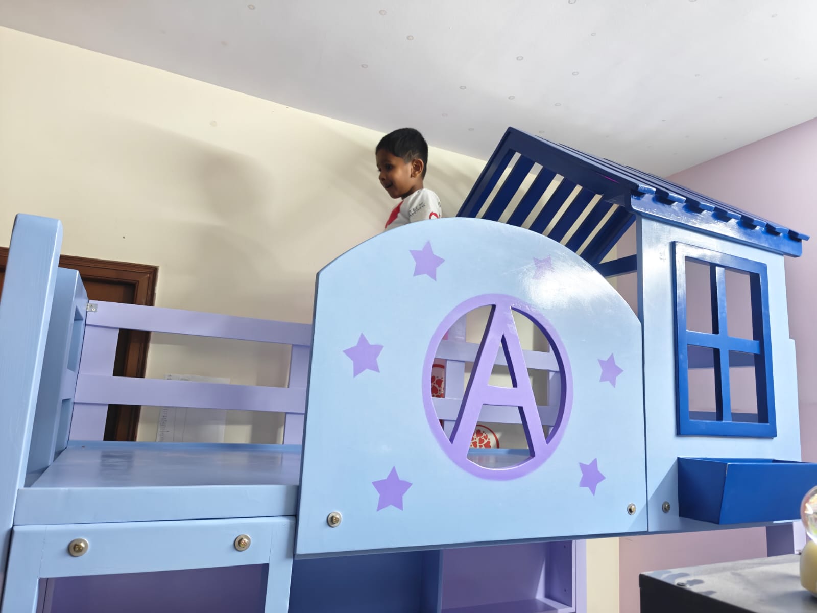 Hut Model Wooden Bunk Bed image 2