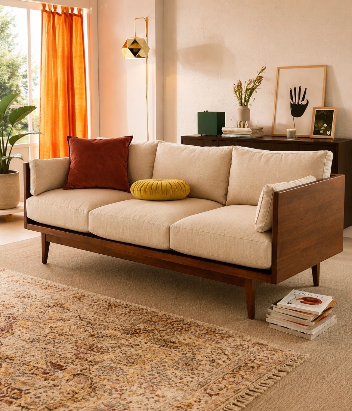 SAGE Wooden Sofa image 2