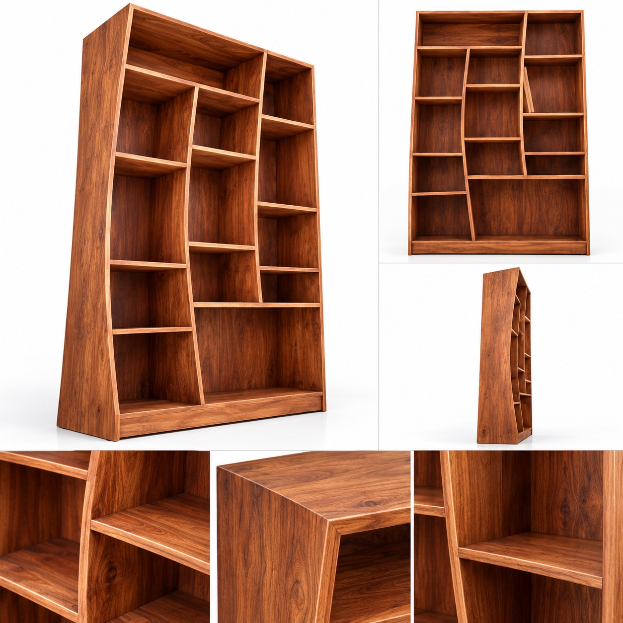 NEST- Live Edge Bookshelf image 2