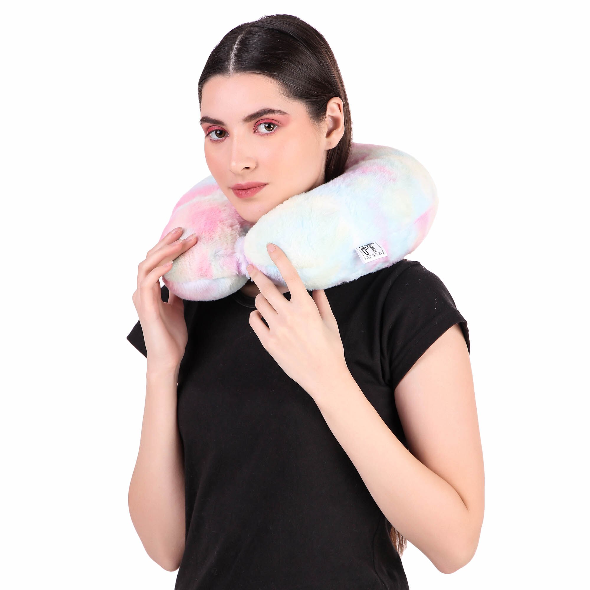  Premium Fur Neck Pillow – Ultimate Comfort for Travel & Relaxation image 4