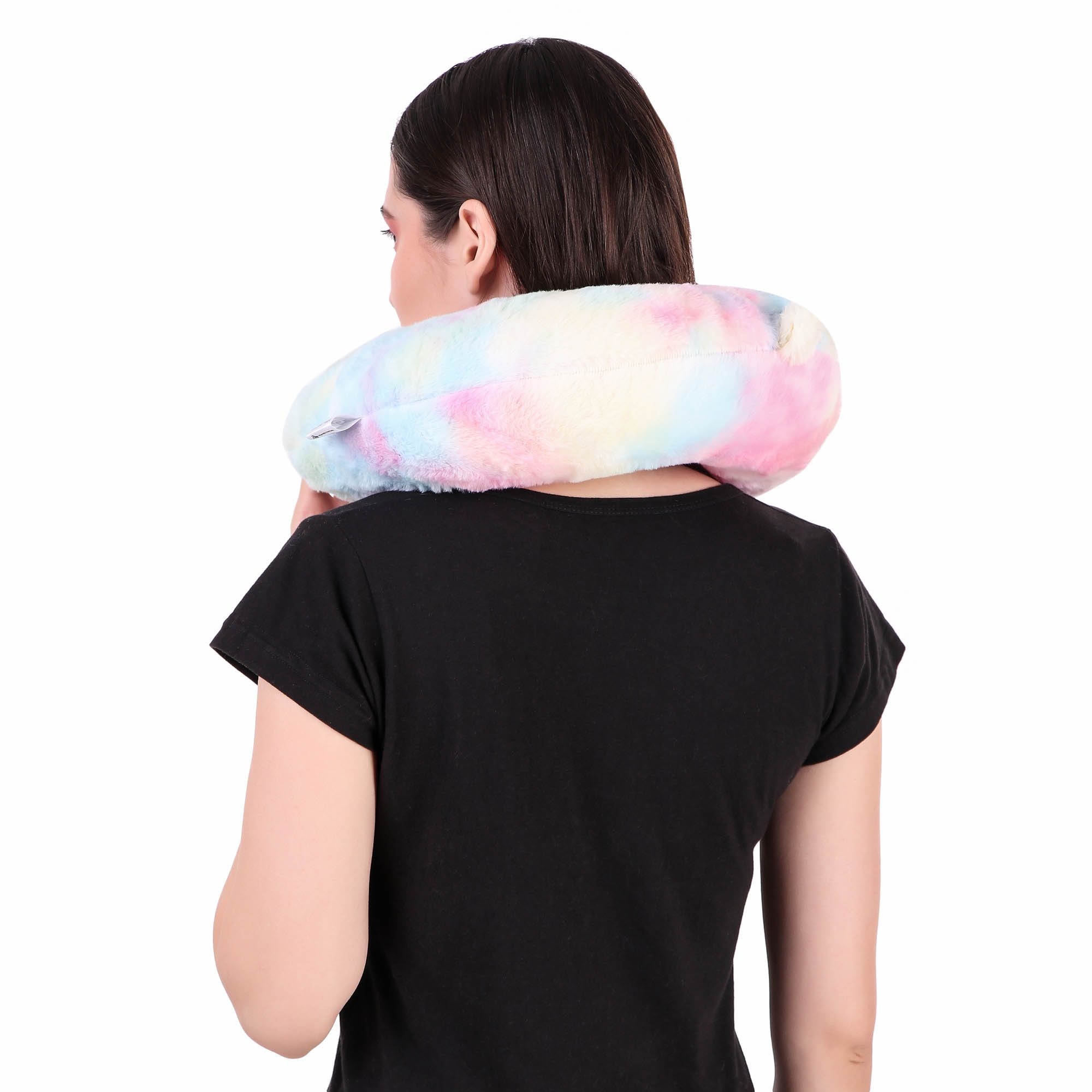  Premium Fur Neck Pillow – Ultimate Comfort for Travel & Relaxation image 3