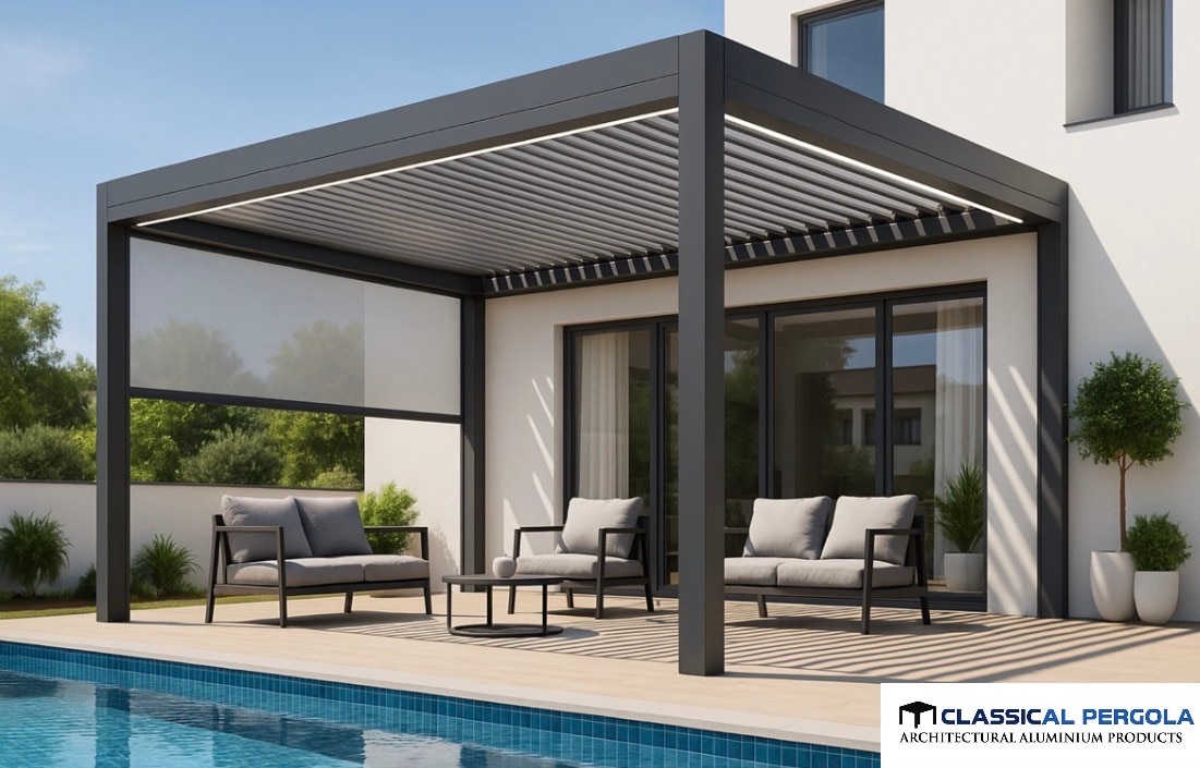 AUTOMATIC LOUVERED PERGOLA image 9