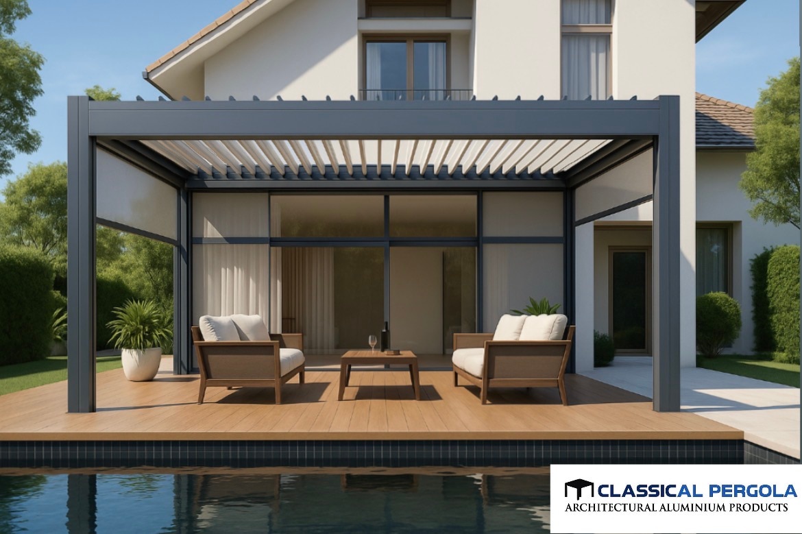 ALUMINIUM PERGOLA OVER-VIEW image 2