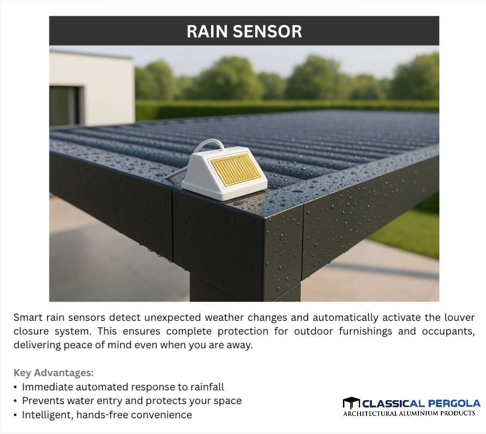 ALUMINIUM PERGOLA ADD-ON FEATURES image 7