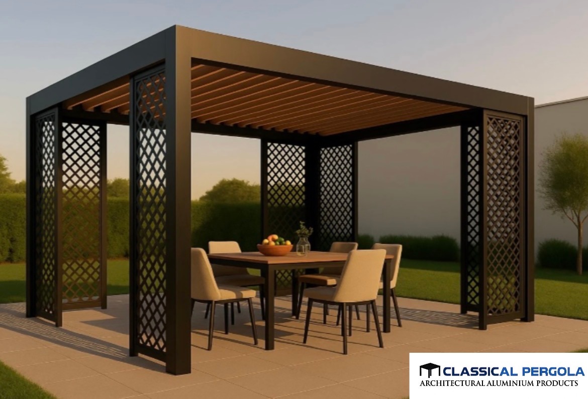 ALUMINIUM FIXED PERGOLA image 2