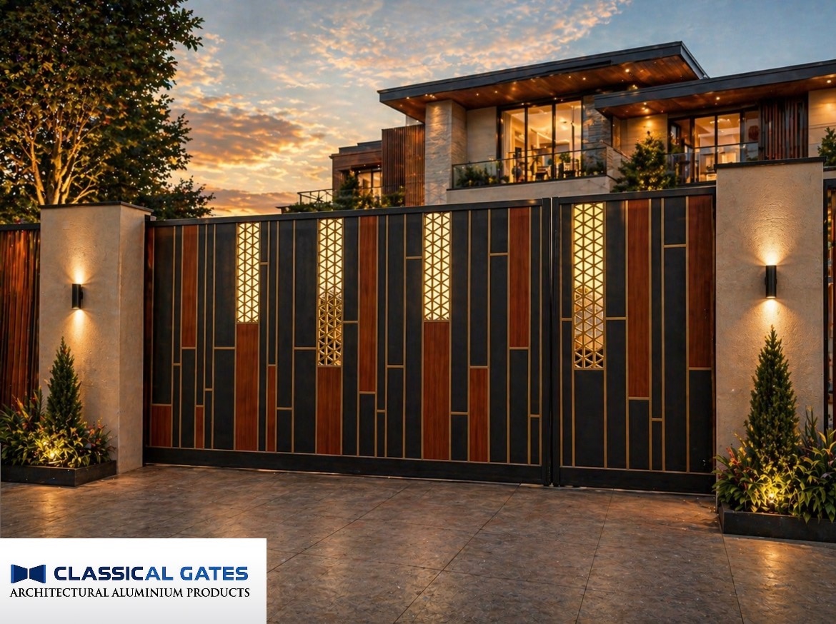 ALUMINIUM DOUBLE SLIDING GATE image 5