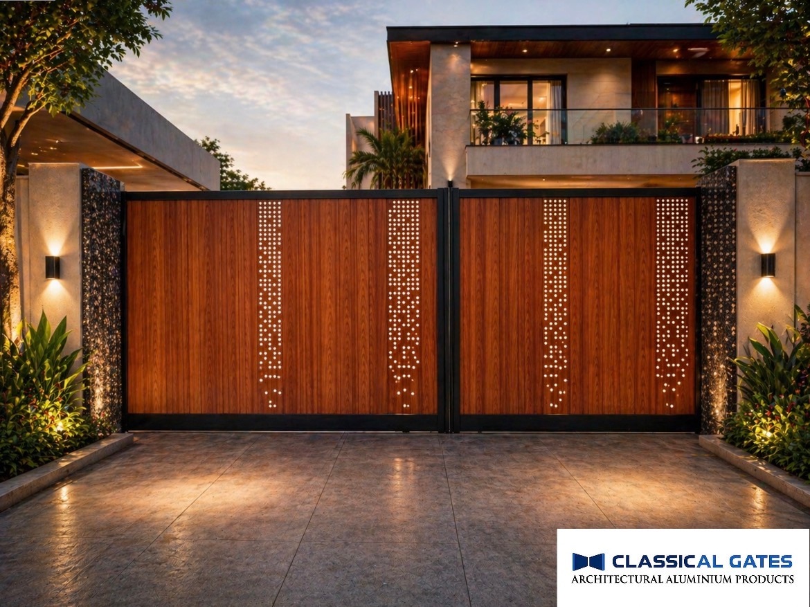 ALUMINIUM DOUBLE SLIDING GATE image 3