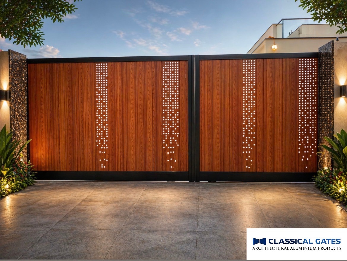 ALUMINIUM DOUBLE SLIDING GATE image 4