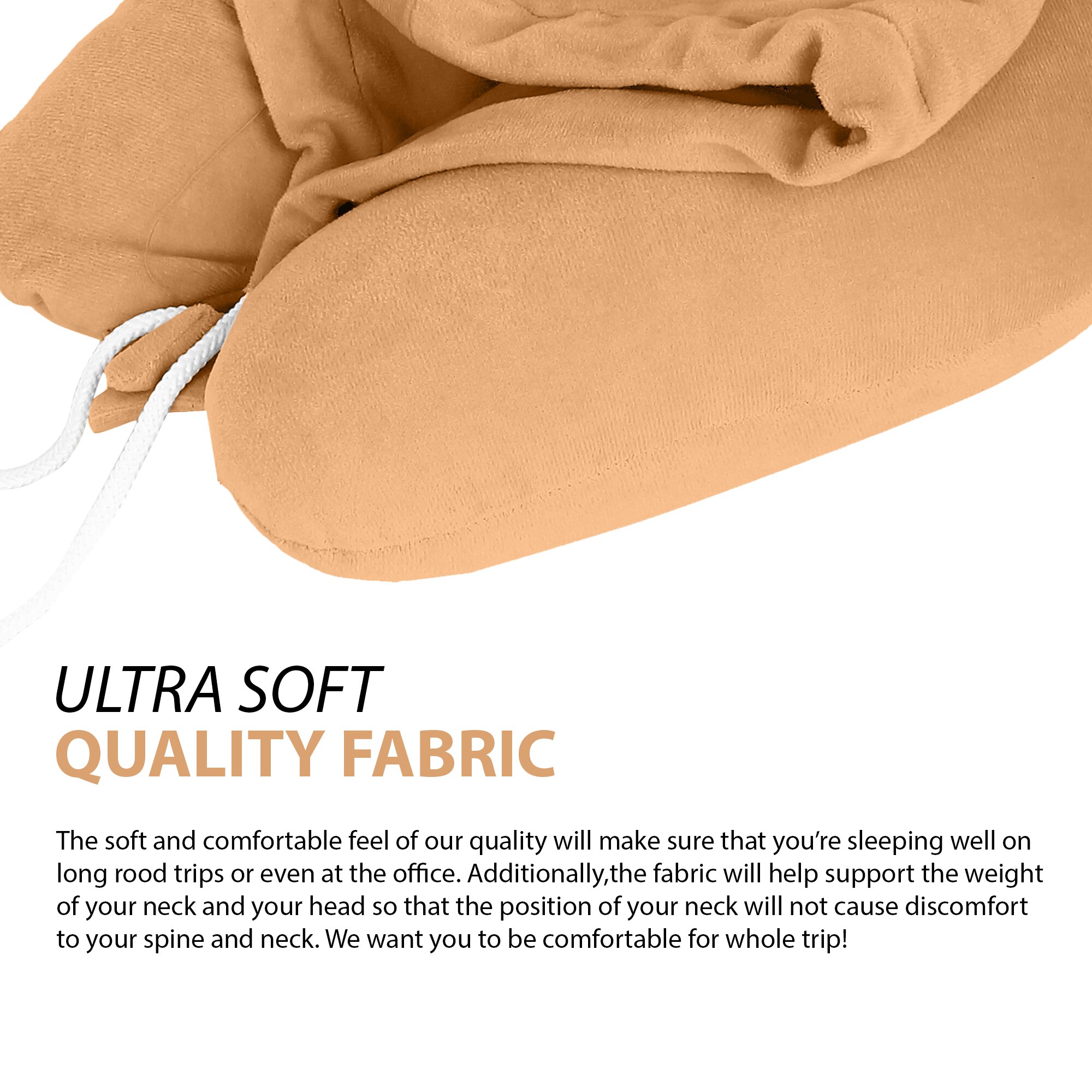 Neck Pillow with Hoddie (Eye mask) image 2