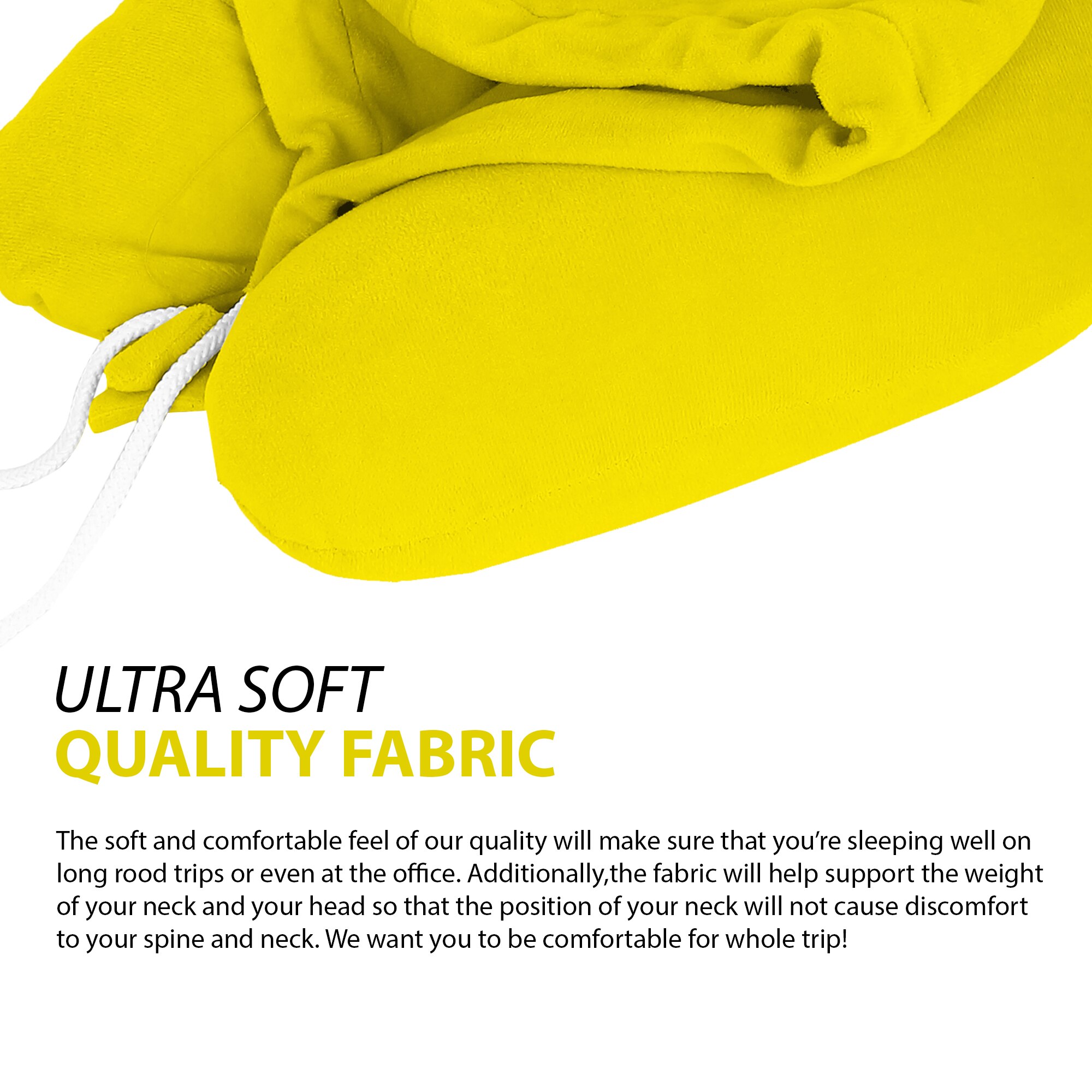 Neck Pillow with Hoddie (Eye mask) image 2