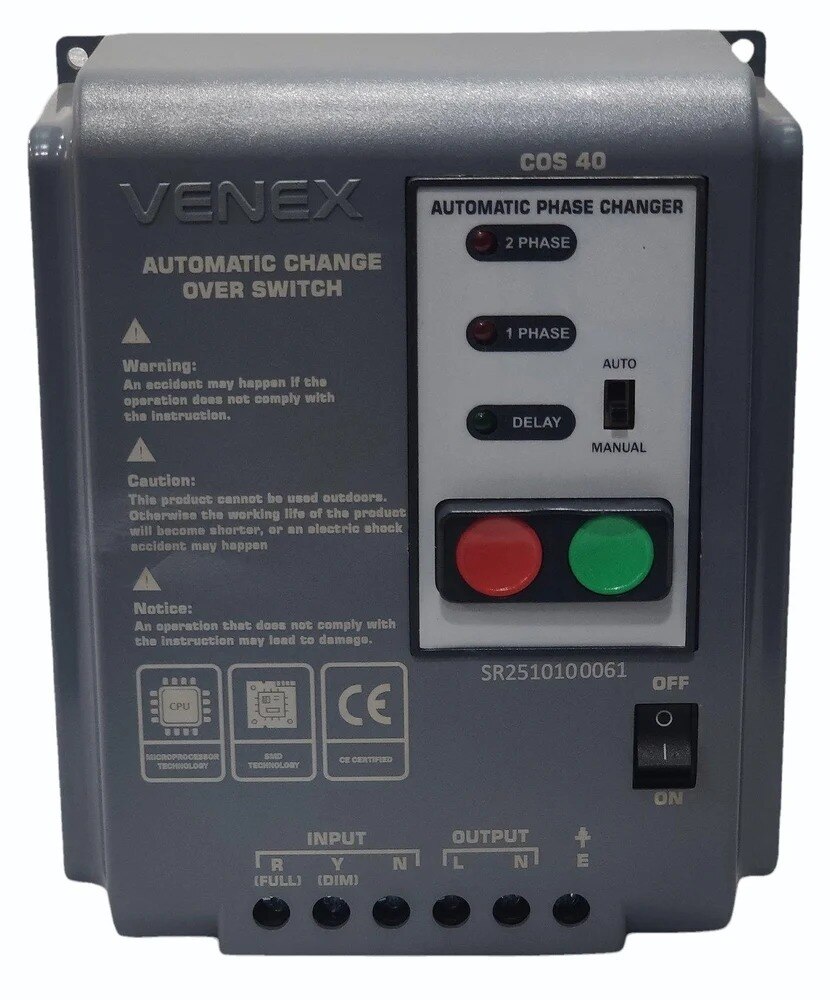 VENEX COS40 Phase Changer for Agriculture image 3