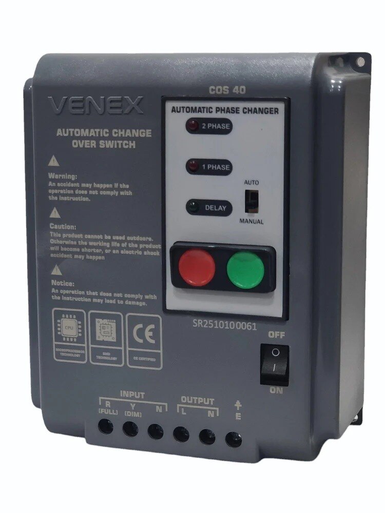 VENEX COS40 Phase Changer for Agriculture image 2