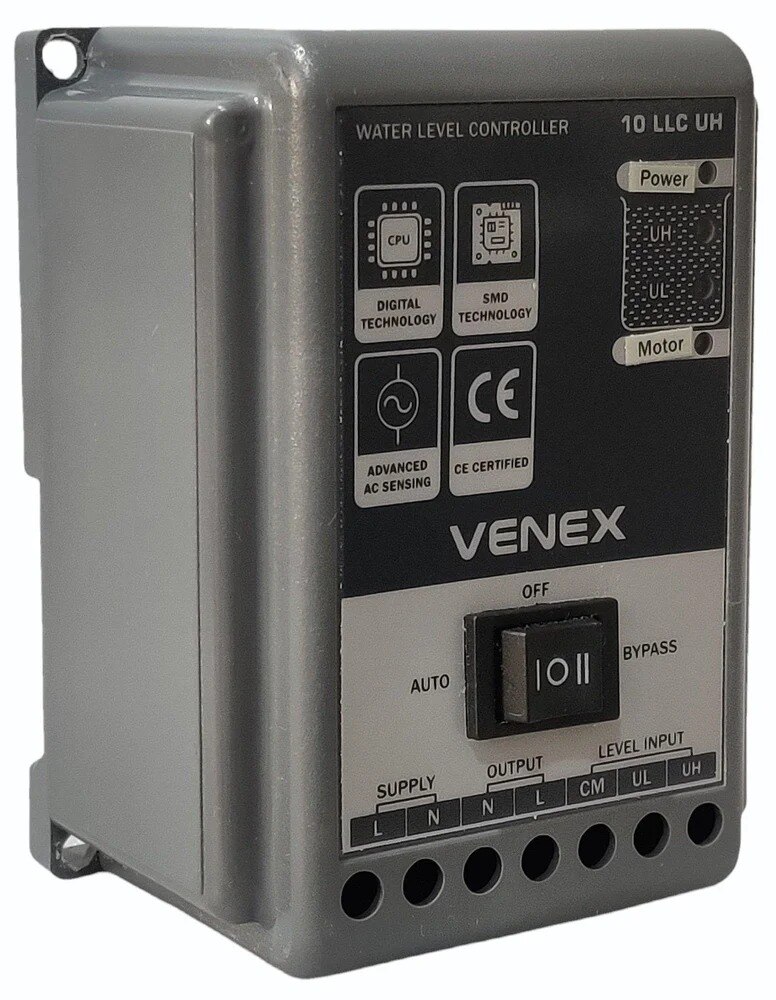 VENEX 10 LLC UH REVERSE Single Phase Water Level Controller For Under Ground Tank Reverse Function image 4