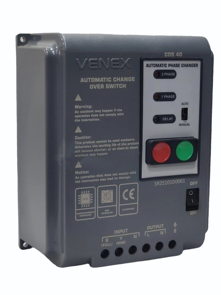 VENEX COS40 Phase Changer for Agriculture image 4
