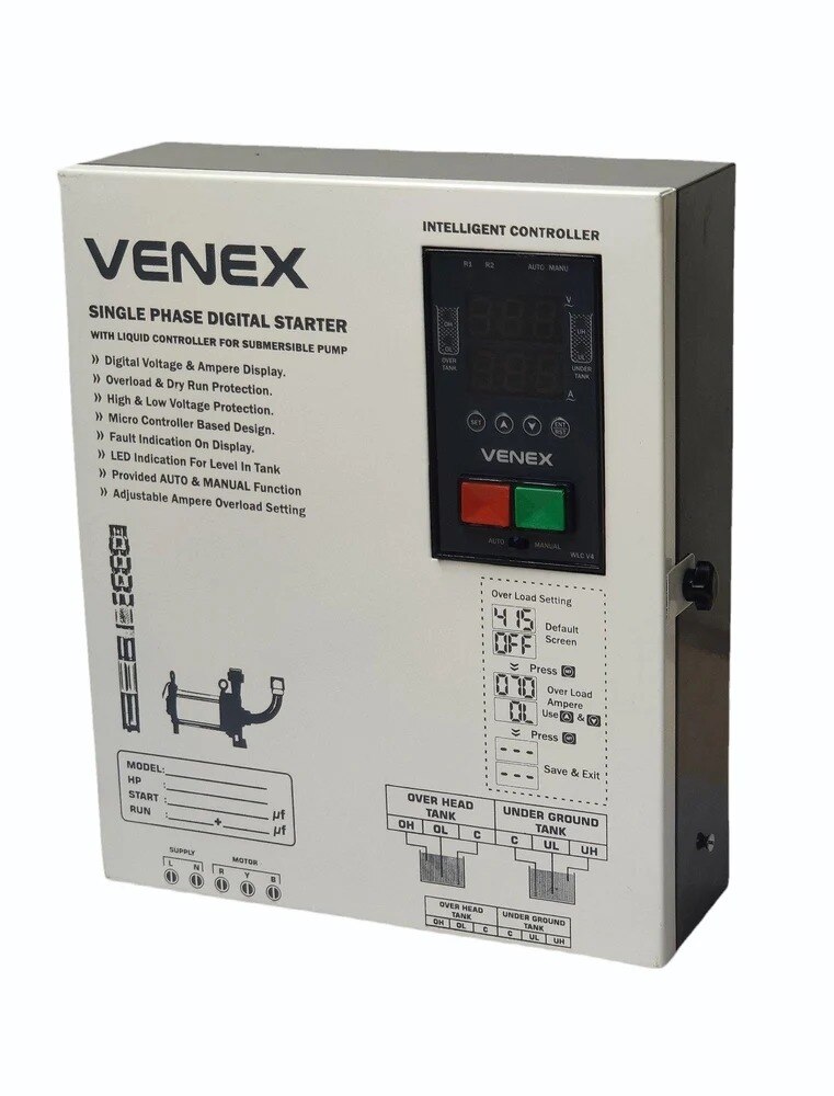 WLC V4 single phase Water Pump Control Panels with water level controller image 5