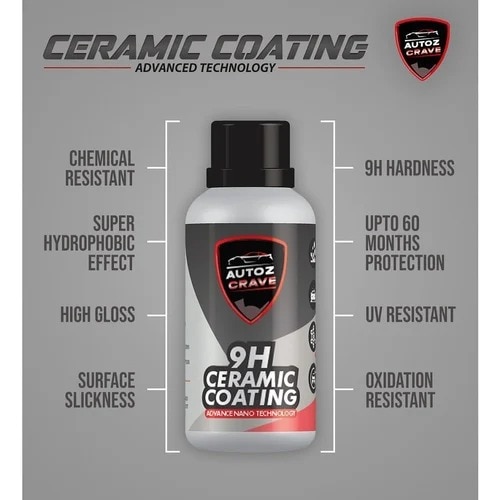 Autozcrave Ceramic Coating 9H CERAMIC COATING BY AUTOZCRAVE image 3