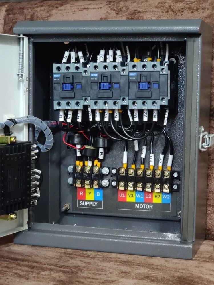 VENEX SD96 FULLY AUTOMATIC DIGITAL STAR DELTA CONTROL PANEL STARTER image 5