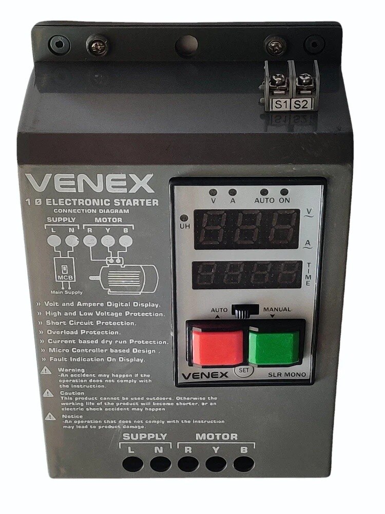 VENEX SLR MONO solar panel cleaning system starter with timer and water level controller image 5
